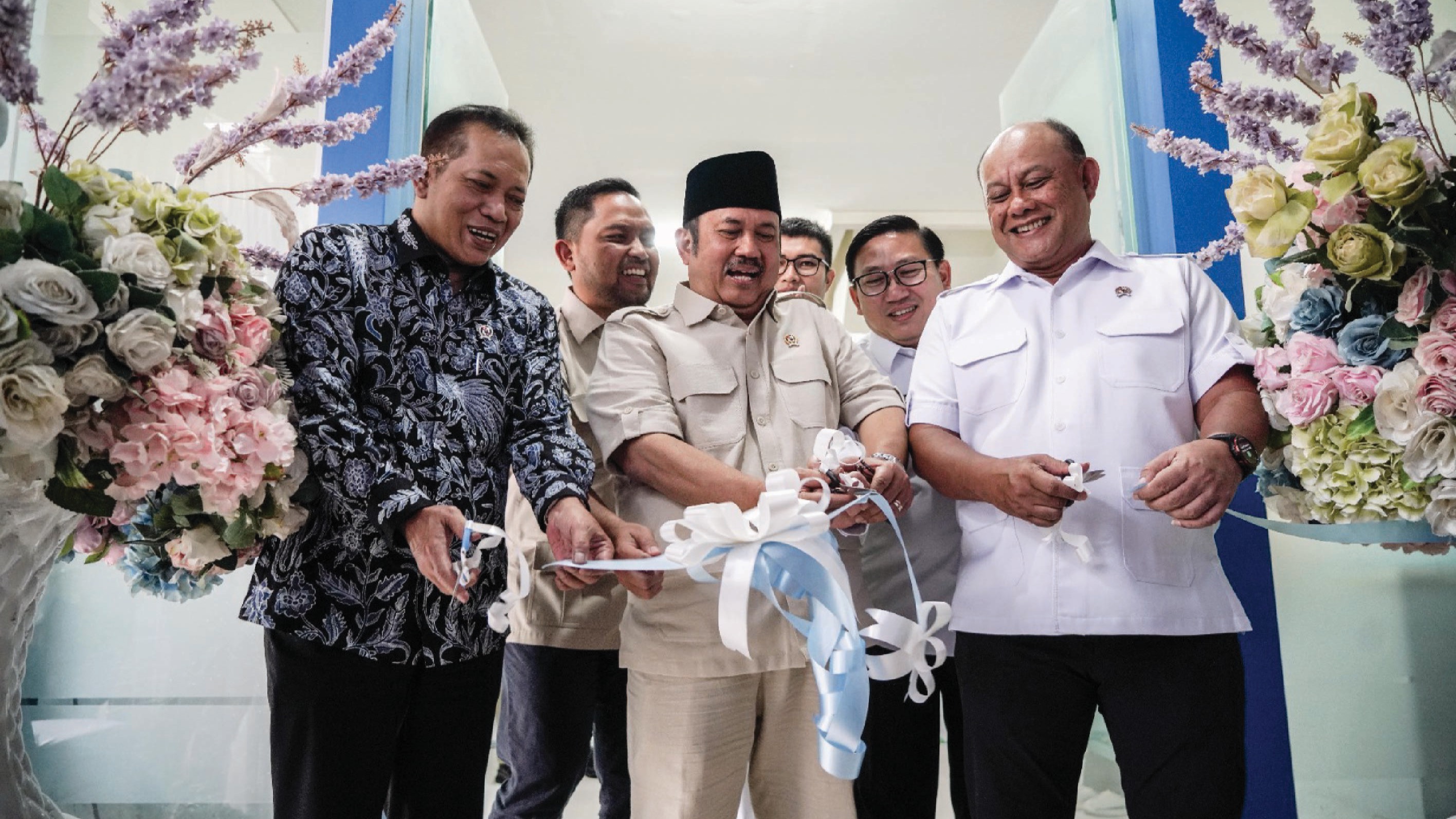 Susu Menu Favorit MBG! Kepala BGN Sarolangun Launching Rumah Susu