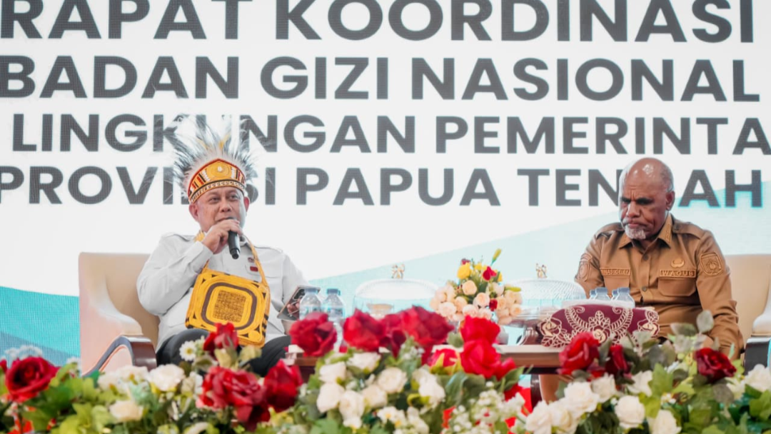 Kepala Badan Gizi Nasional Sarolangun Gencarkan Program Makan Bergizi Gratis di Papua Tengah, Prioritaskan Kearifan Lokal